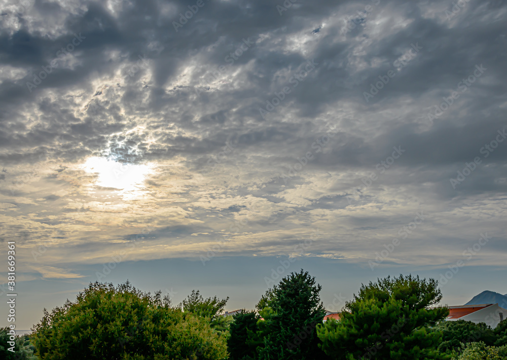 Obraz premium Cloudy sky