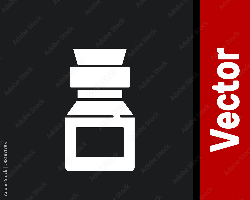 Poison in bottle icon isolated on white background. Bottle of poison or poisonous chemical toxin. Vector. Poison in bottle icon isolated on white background. Bottle of poison or poisonous chemical toxin. Vector.