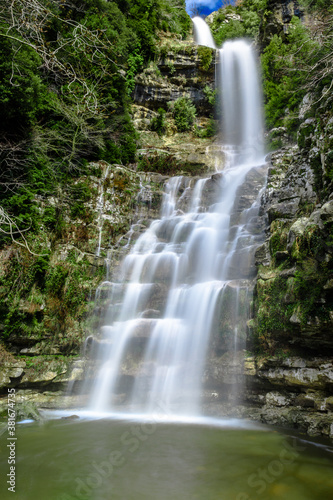 Waterfall in the woods