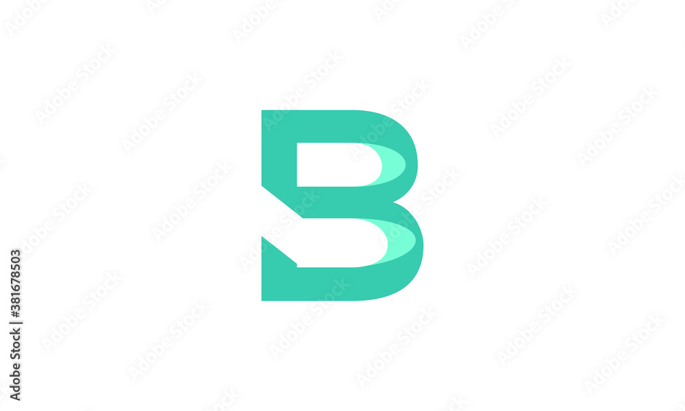 Initial Monogram Letter B Logo Design Vector Template. Graphic Alphabet Symbol for Corporate Business Identity Initial Monogram Letter B Logo Design Vector Template. Graphic Alphabet Symbol for Corporate Business Identity