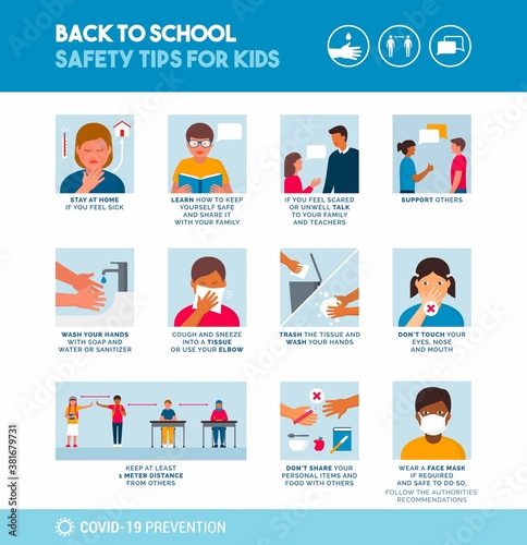 Back to school safety tips for kids