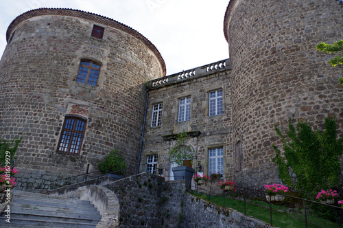 Fototapeta Naklejka Na Ścianę i Meble -  Château des Évêques-du-Puy, Monistrol-sur-Loire 