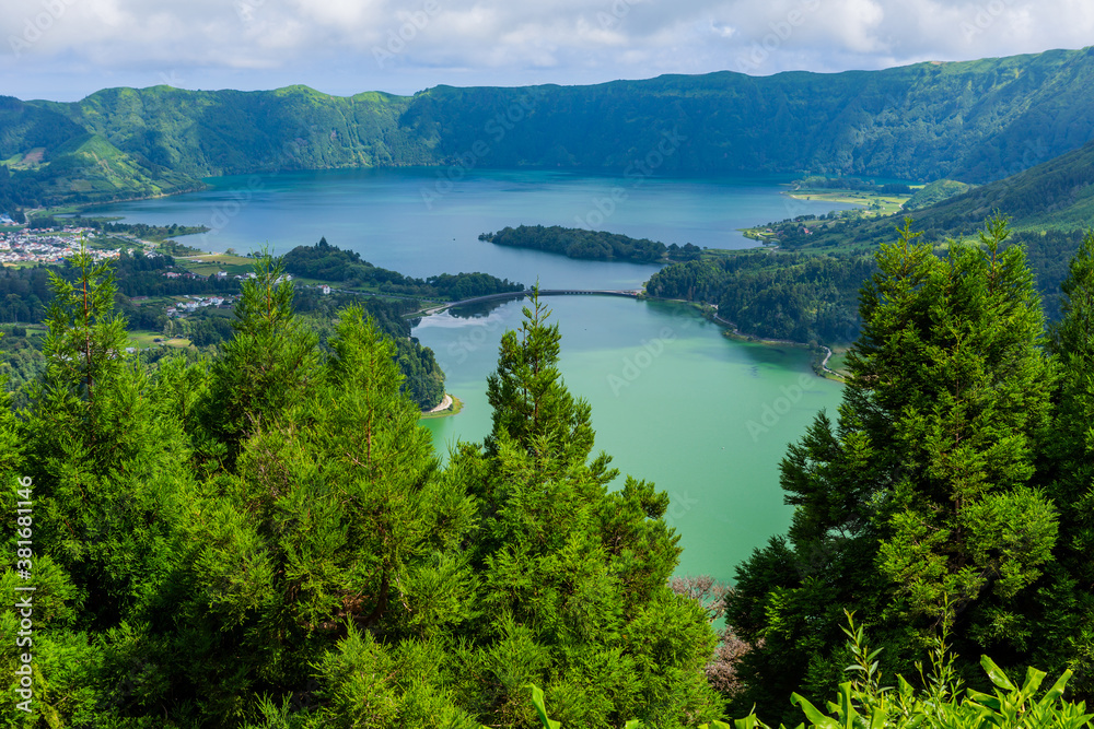 Obraz premium Lake of Sete Cidades