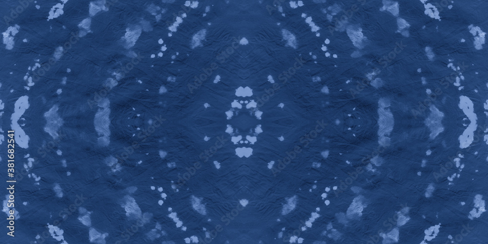 Seamless Denim Dyed Texture Shibori. Abstract Seamless Denim Dyed Texture Shibori. Abstract