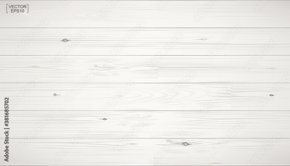 White wood pattern and texture for background. Vector. White wood pattern and texture for background. Vector.