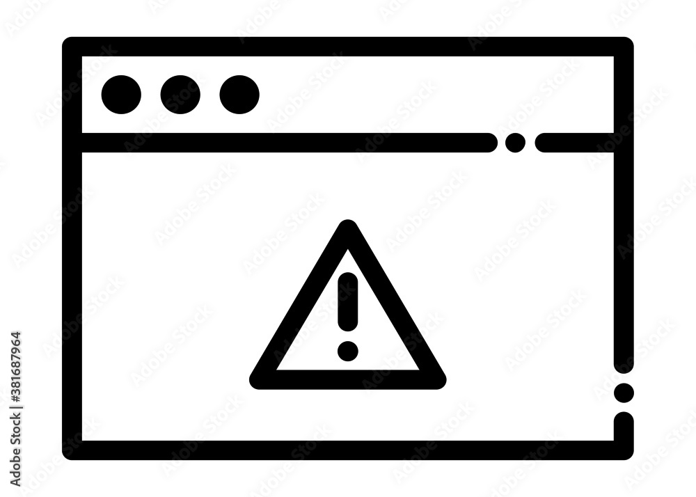 check website error web icon check website error web icon