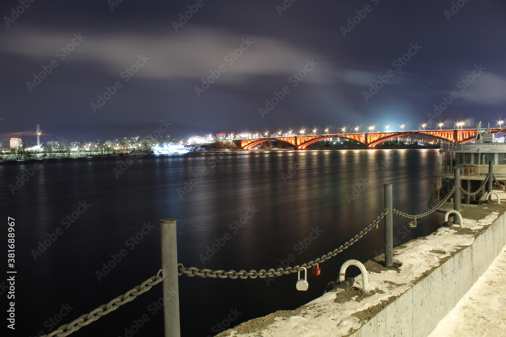 Obraz premium view of the city