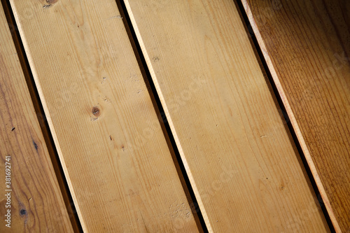 wood floor  brown planks  deck plank