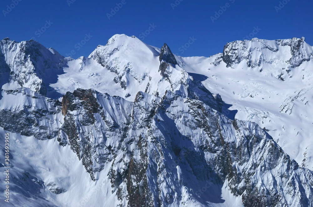 .....snow, mountain, winter, landscape, mountains, alps, sky, ski, nature, peak