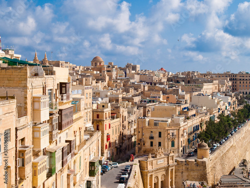 View of Valletta, the capital city of Malta © petroos