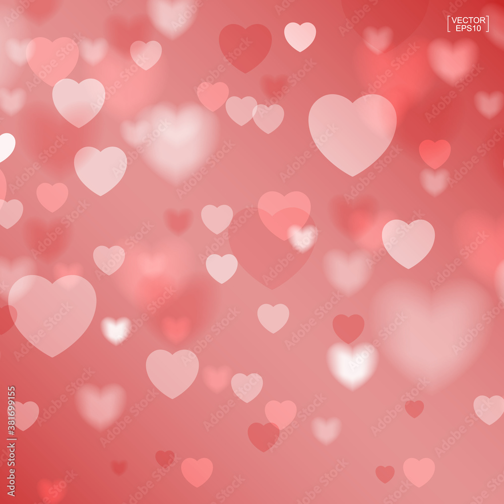 Abstract red heart for Valentines background. Vector illustration. Abstract red heart for Valentines background. Vector illustration.