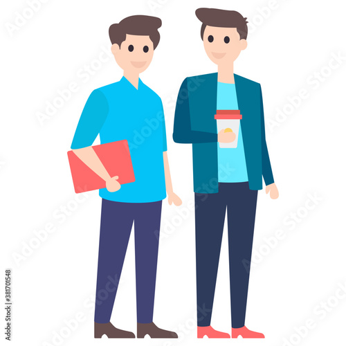 Office Colleague Character