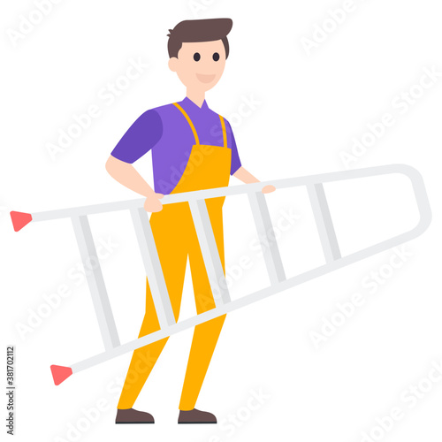 Labor Man Vector 