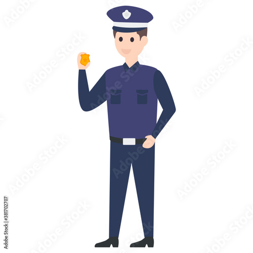 Security Guard Avatar