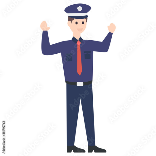Security Guard Avatar