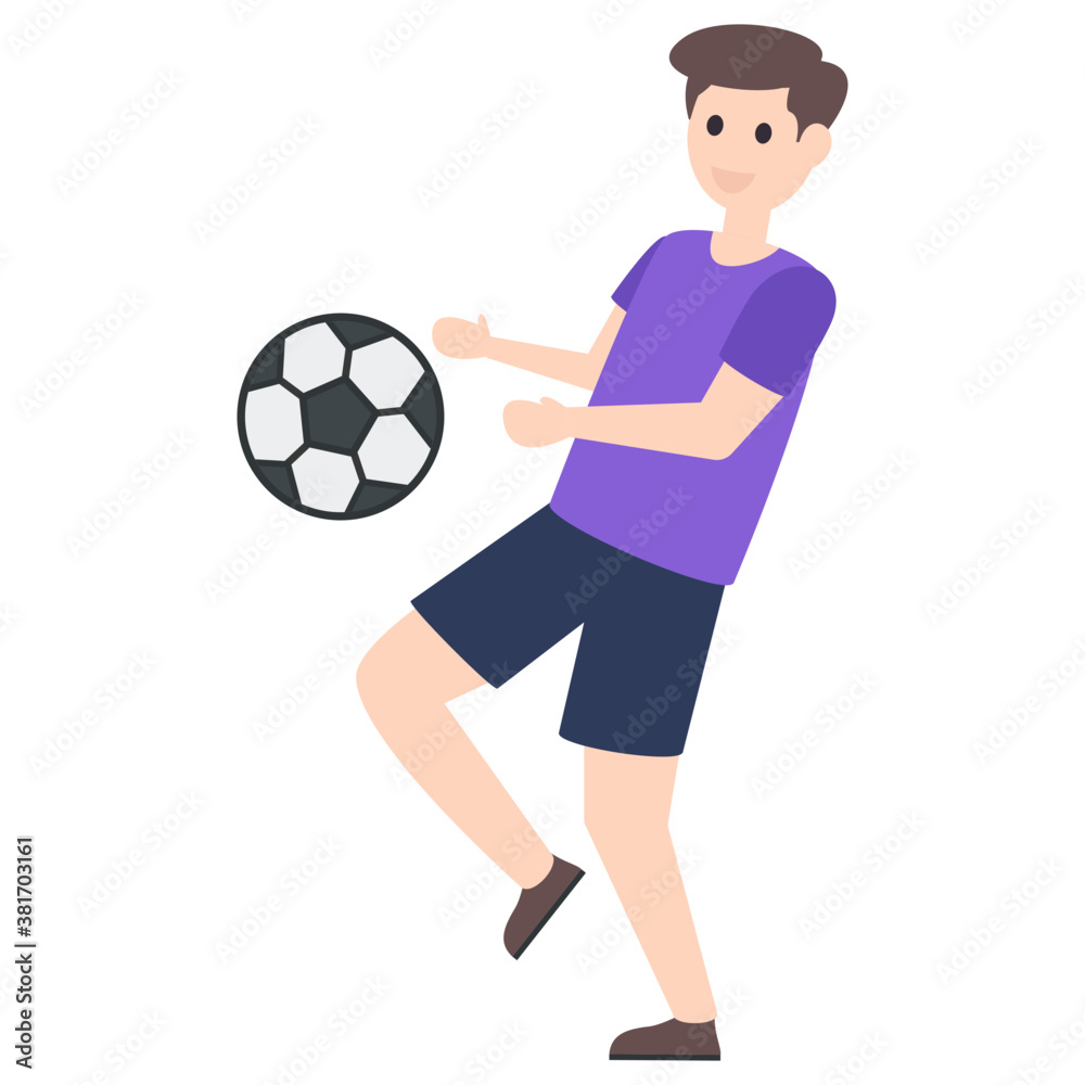 Football Player Vector 