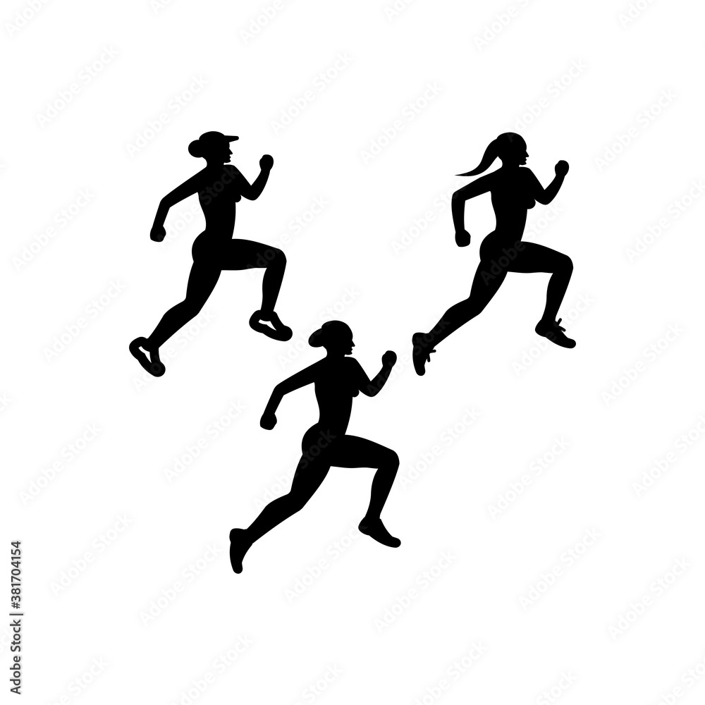 People fitness icon (vector illustration)