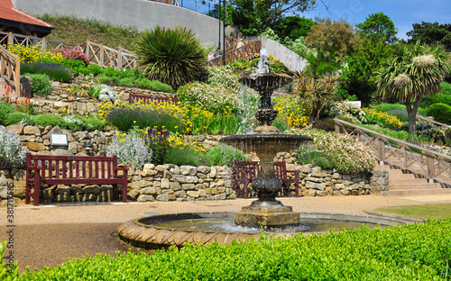 Carta da parati Seafront Gardens at Felixstowe, Suffolk, UK