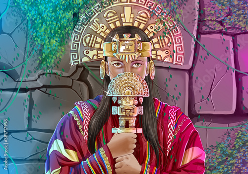Foto Mujer Inca