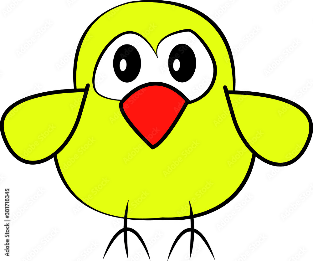 Cute Chicken isolated on white background. Cute Chicken isolated on white background.