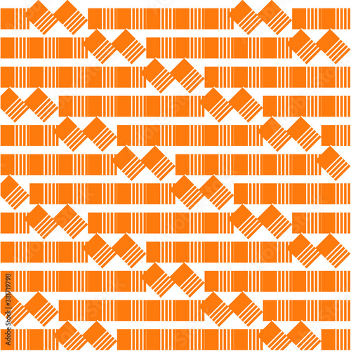 Seamless Maze Lines Modern Design For Fabric, Textile Print Vector Illustration