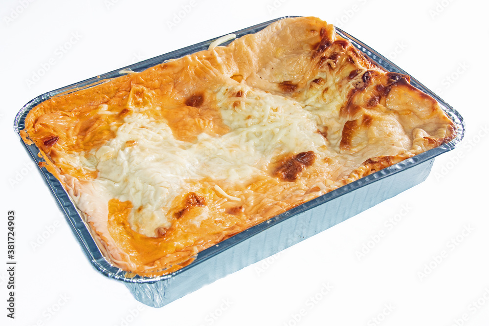 Plat de lasagnes. Plat de lasagnes.