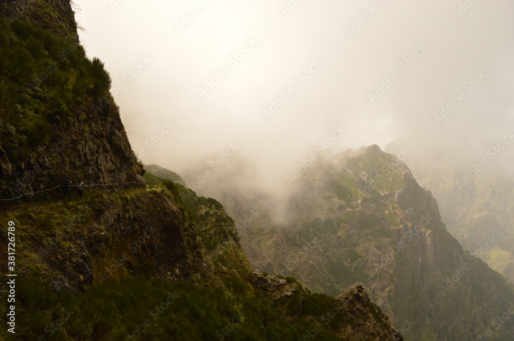 The amazing and beautiful landscape and mountains on Madeira Island in Portugal The amazing and beautiful landscape and mountains on Madeira Island in Portugal
