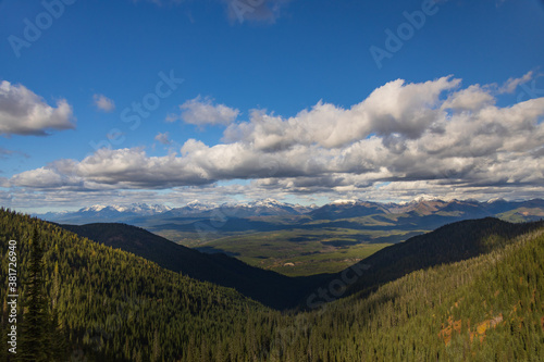 Cloudscape over Glacier National Park, Montana