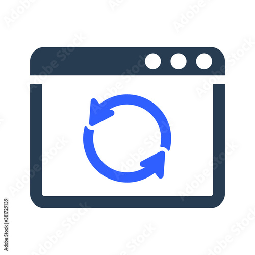 Page loading icon