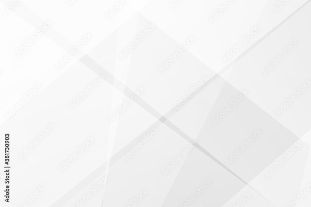 Obraz premium Abstract white and grey on light silver background modern design. Vector illustration EPS 10.