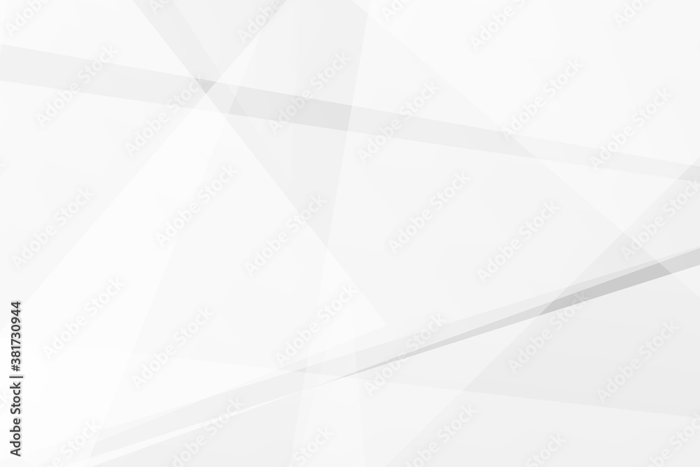 Abstract white and grey on light silver background modern design. Vector illustration EPS 10.