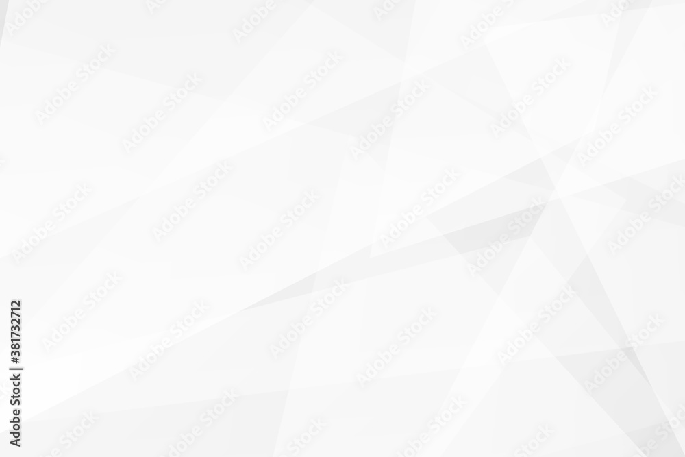Fototapeta premium Abstract white and grey on light silver background modern design. Vector illustration EPS 10.