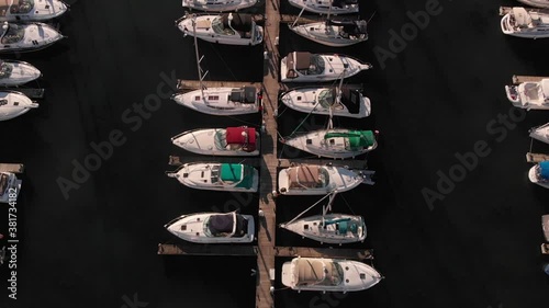 Aerial Drone Footage, Marina