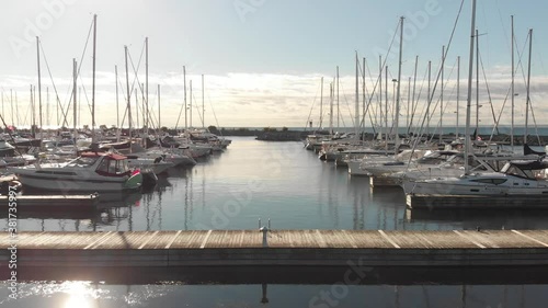 Aerial Drone Footage, Marina