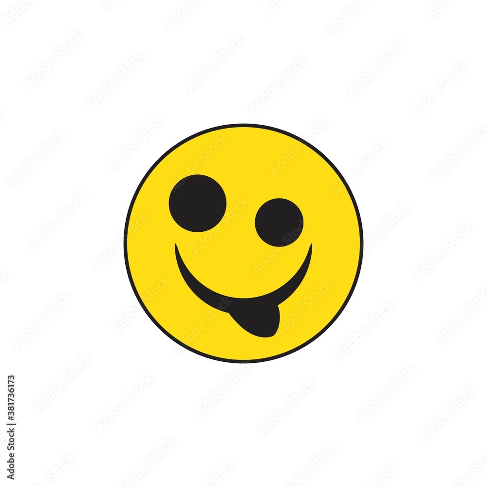 Emoticon template face Emoticon template face