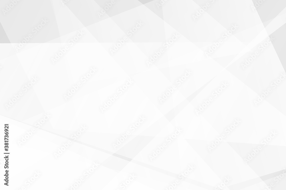 Obraz premium Abstract white and grey on light silver background modern design. Vector illustration EPS 10.