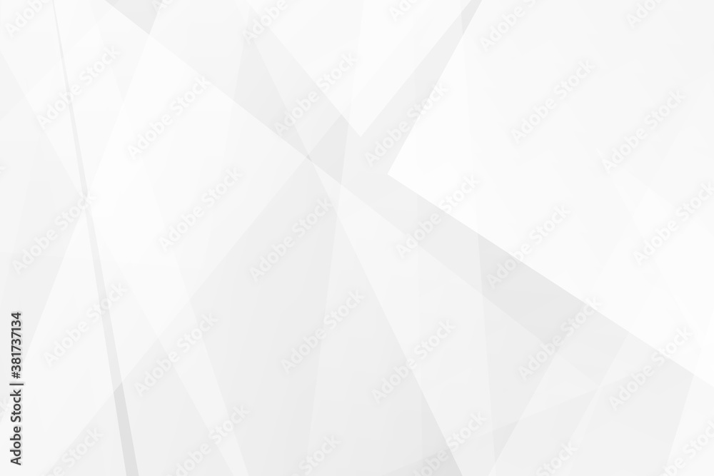 Fototapeta premium Abstract white and grey on light silver background modern design. Vector illustration EPS 10.