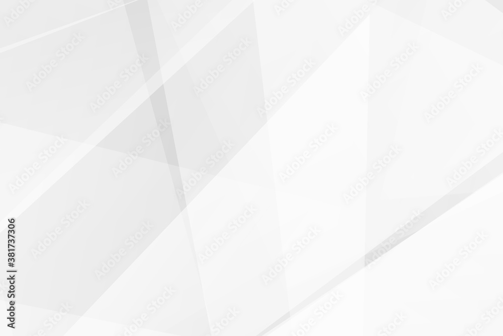 Fototapeta premium Abstract white and grey on light silver background modern design. Vector illustration EPS 10.