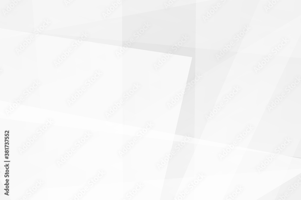 Obraz premium Abstract white and grey on light silver background modern design. Vector illustration EPS 10.