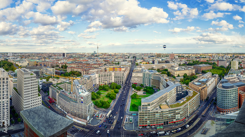 panoramic view at central berlin