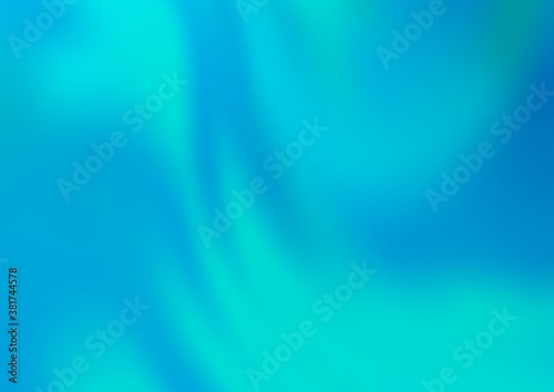 Light BLUE vector bokeh template. Colorful abstract illustration with gradient. A completely new template for your design.