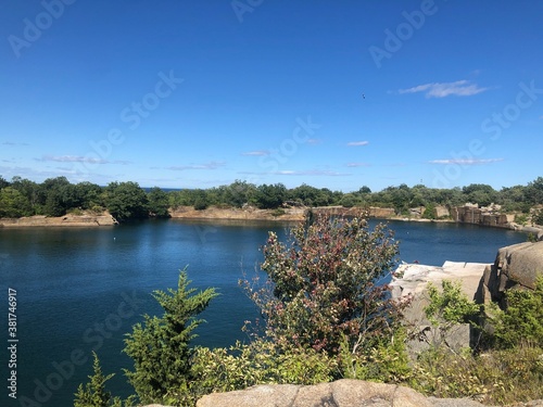 Nature Hike by the Water in New York photo