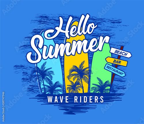 TABLAS DE SURF EN LA PLAYA