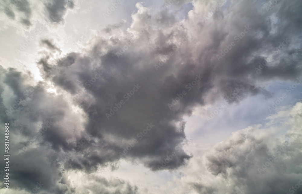 dark grey cloud sky landscape
