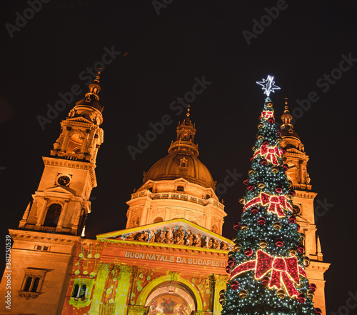 The St. Stephen Basilica in...