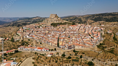 Schilderij op canvas Morella Castellón Comunidad Valenciana