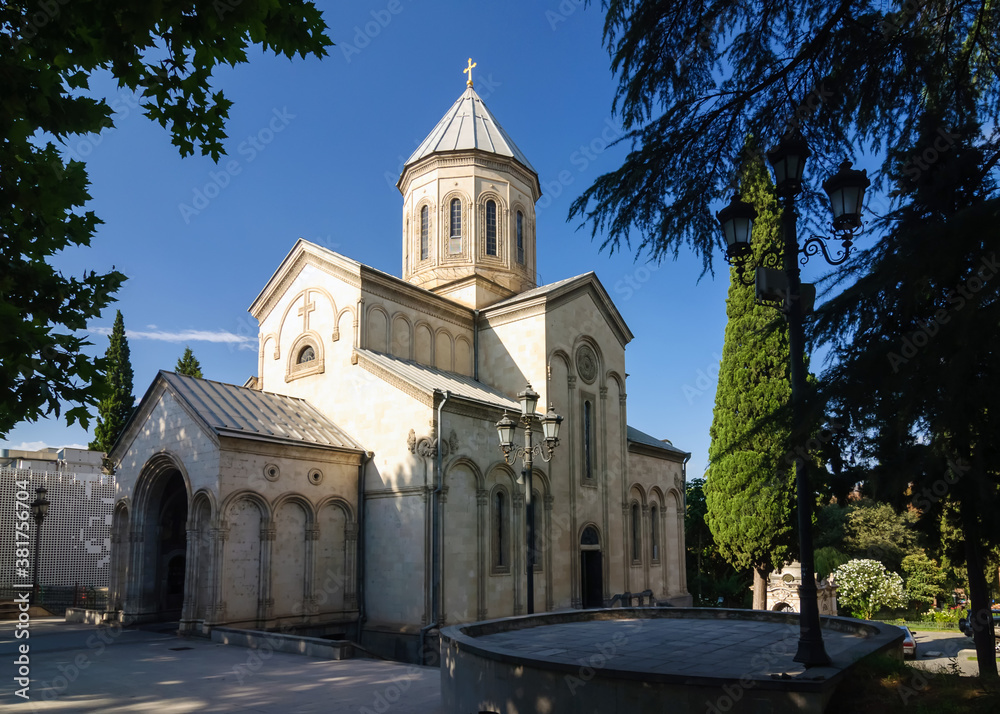 Kashveti Church is an Orthodox Church in the center of Tbilisi.