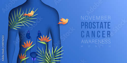 World Prostate Cancer month concept