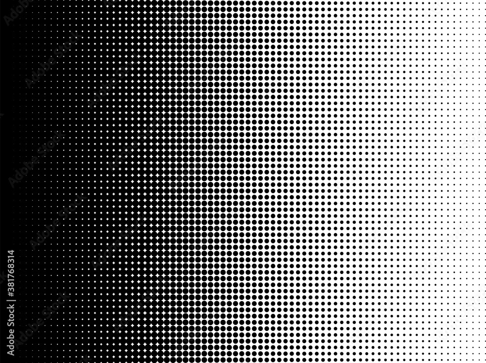 A black and white halftone dots vector texture. Ideal for use as a background image. The vector file contains a background fill layer and a texture layer to enable rapid color scheme changes. A black and white halftone dots vector texture. Ideal for use as a background image. The vector file contains a background fill layer and a texture layer to enable rapid color scheme changes.