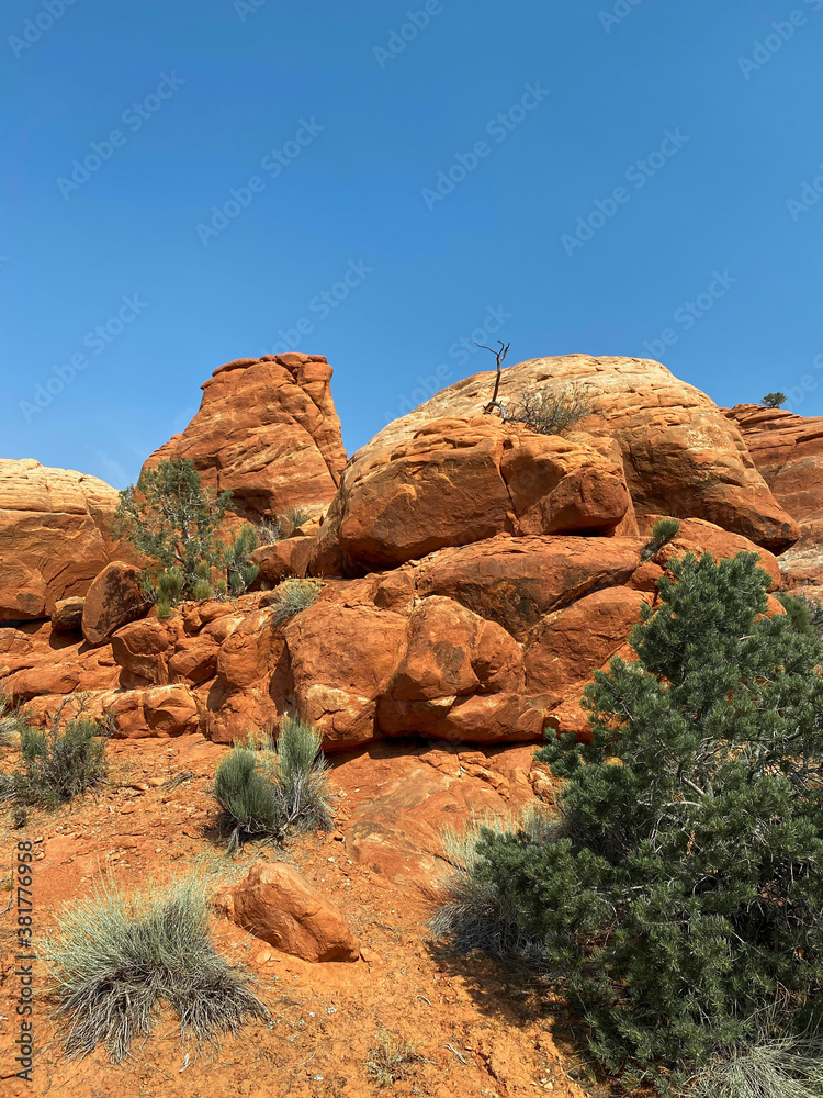 Desert Boulders Landscape Desert Boulders Landscape